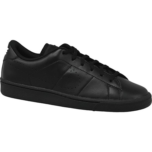 Chaussures Garçon new nike quest 3 premium black smoke grey white metallic dark grey 2021 for sale Nike Tennis Classic Prm Gs Noir