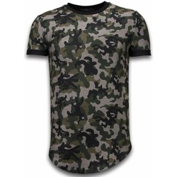 Vêtements Homme T-shirts manches courtes Justing 46499321 Vert