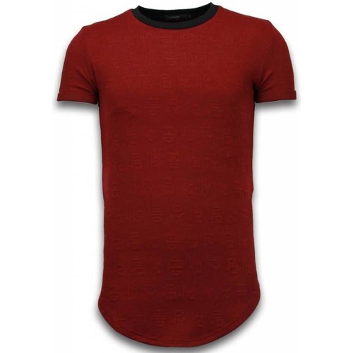Vêtements Homme T-shirts manches courtes Justing 46499180 Rouge