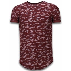 Vêtements Homme T-shirts manches courtes Justing 46481951 Rouge