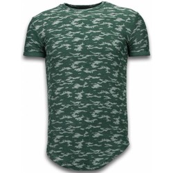 Vêtements Homme T-shirts manches courtes Justing 46483562 Vert