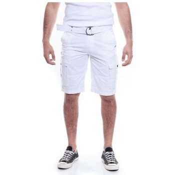 Vêtements Homme Shorts / Bermudas Ritchie BERMUDA BATTLE BASTAING Blanc