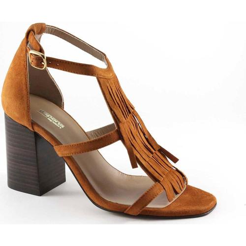 Chaussures Femme Sandales et Nu-pieds Sapena SAP-E17-32717-CU Marron