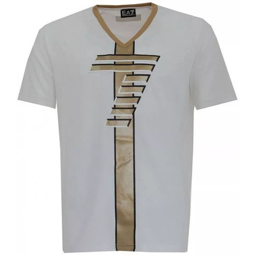 Vêtements Homme T-shirts manches courtes Ea7 Emporio Armani Tee-shirt Blanc