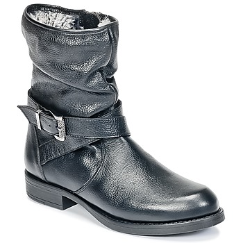 Chaussures Fille Boots Unisa GADIN Noir