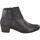 Chaussures Femme Bottines Mephisto Boots en cuir nubuck IRIS Noir