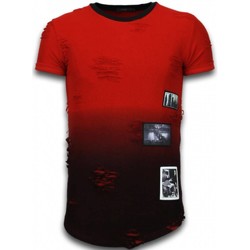 Vêtements Homme T-shirts manches courtes Justing 46496453 Rouge
