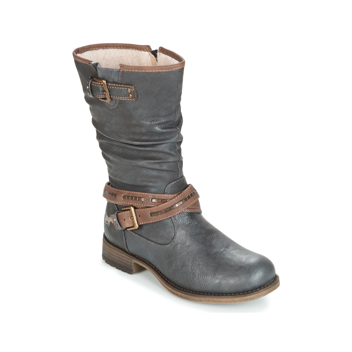 Chaussures Femme Boots Mustang ISALBA Gris
