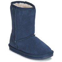 Chaussures Fille Boots EMU WALLABY LO Indigo