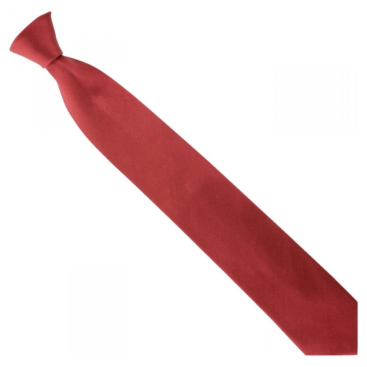 Vêtements Homme Cravates et accessoires Emporio Balzani cravate en soie unie bordeaux Rouge