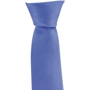 Andrew Mc Allister cravate en soie classic bleu Bleu