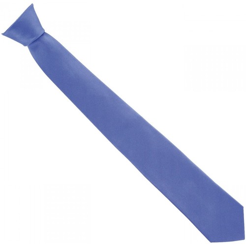 Vêtements Homme Cravates et accessoires Chemise Casual Devon Orange cravate en soie classic bleu Bleu