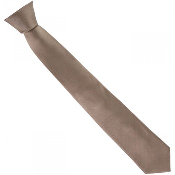 Vêtements Homme Cravates et accessoires Andrew Mc Allister cravate en soie classic marron Marron