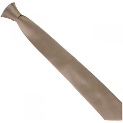 Vêtements Homme Cravates et accessoires Andrew Mc Allister cravate en soie classic marron Marron