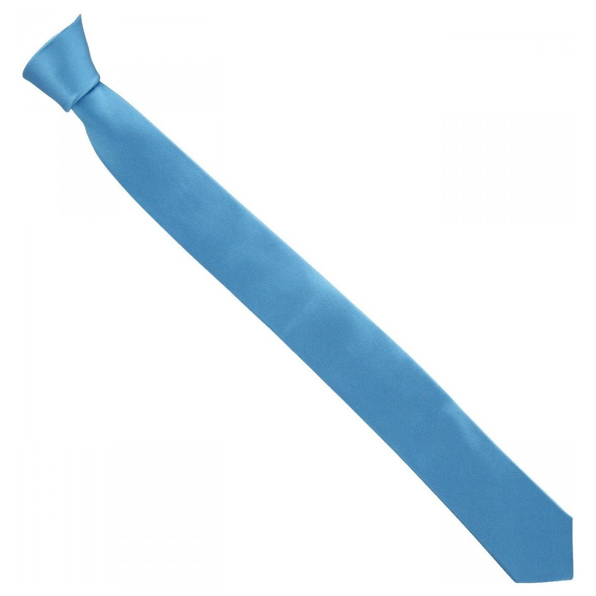 Vêtements Homme Aller au contenu principal cravate en soie slim bleu Bleu