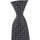 Vêtements Homme Cravates et accessoires Emporio Balzani cravate soie tissee business gris Gris