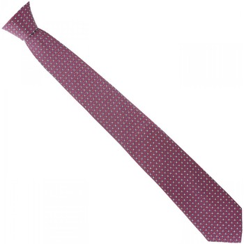 Vêtements Homme Cravates et accessoires Emporio Balzani cravate en soie jacquard bordeaux Bordeaux