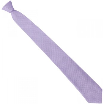 Vêtements Homme Cravates et accessoires Emporio Balzani cravate en soie jacquard parme Rose