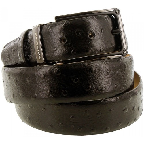 Accessoires textile Homme Ceintures Emporio Balzani ceinture cuir autriche noir Noir