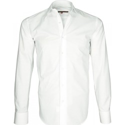 Vêtements Homme Chemises manches longues Tous les vêtements chemise tissu armure seven blanc Blanc
