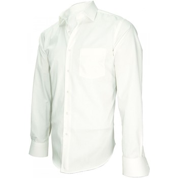 Andrew Mc Allister chemise classique tradition blanc Blanc