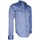 Vêtements Homme Chemises manches longues Emporio Balzani chemise double retors biagi bleu Bleu