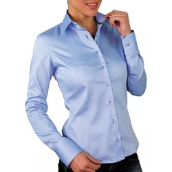 Vêtements Femme Chemises / Chemisiers Andrew Mc Allister chemise imprimee astoria bleu Bleu