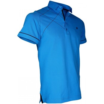 Andrew Mc Allister polo brode plymouth turquoise Bleu