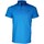 Vêtements Homme Polos manches courtes Andrew Mc Allister polo brode plymouth turquoise Bleu