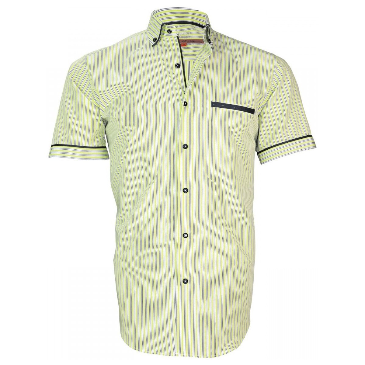 Vêtements Homme Chemises manches courtes Polo Ralph Laure chemisette sport dixon vert Vert