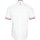 Vêtements Homme Chemises manches courtes Emporio Armani Eer chemisette col mao luxley blanc Blanc
