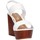 Chaussures Femme Sandales et Nu-pieds The Seller S5412 santal Femme blanc Blanc