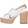 Chaussures Femme Sandales et Nu-pieds Emporio Di Parma 826 santal Femme blanc Blanc