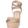Chaussures Femme Sandales et Nu-pieds The Seller S5411 santal Femme nu Rose