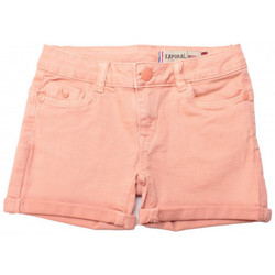 Vêtements Fille Shorts / Bermudas Kaporal Short Fille Pina Peach orange Orange