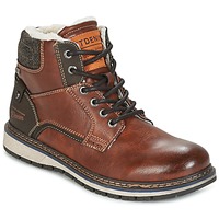 Tom Tailor Denim Low boot noir-bleu fonc\u00e9 Fixation de logo m\u00e9tallique Chaussures Bottes Low boots 