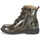 Chaussures Fille Boots Citrouille et Compagnie HEMANU Noir / Marron