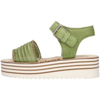 Chaussures Femme Sandales et Nu-pieds Zoe Cu50/07 santal Femme Vert Vert