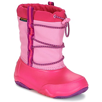 Chaussures Fille Bottes de neige Crocs Swiftwater waterproof boot Party pink