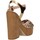 Chaussures Femme Sandales et Nu-pieds Silvana 717 Marron