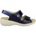 Chaussures Femme Sandales et Nu-pieds Comfort Class PLANTILLA EXTRAIBLE Bleu
