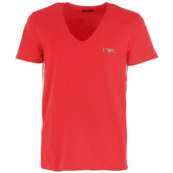 Vêtements Homme T-shirts & Polos Ea7 Emporio button-up ARMANI V-NECK Rouge
