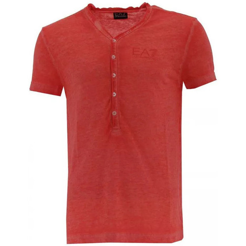Vêtements Homme T-shirts manches courtes Ea7 Emporio Armani Beach Wear Rouge