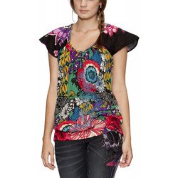 Vêtements Femme Chemises / Chemisiers Desigual Tunique GARDENIA Multicolore