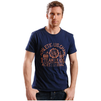 Vêtements Homme T-shirts manches courtes Redskins T-SHIRT Bleu