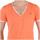 Vêtements Homme Polos manches courtes Joe Retro T-Shirt Homme  Teddy Corail Orange
