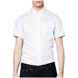 Vêtements Homme Chemises manches courtes G-Star Raw Chemise  Manches Courtes Rupert Moore Blanc Blanc