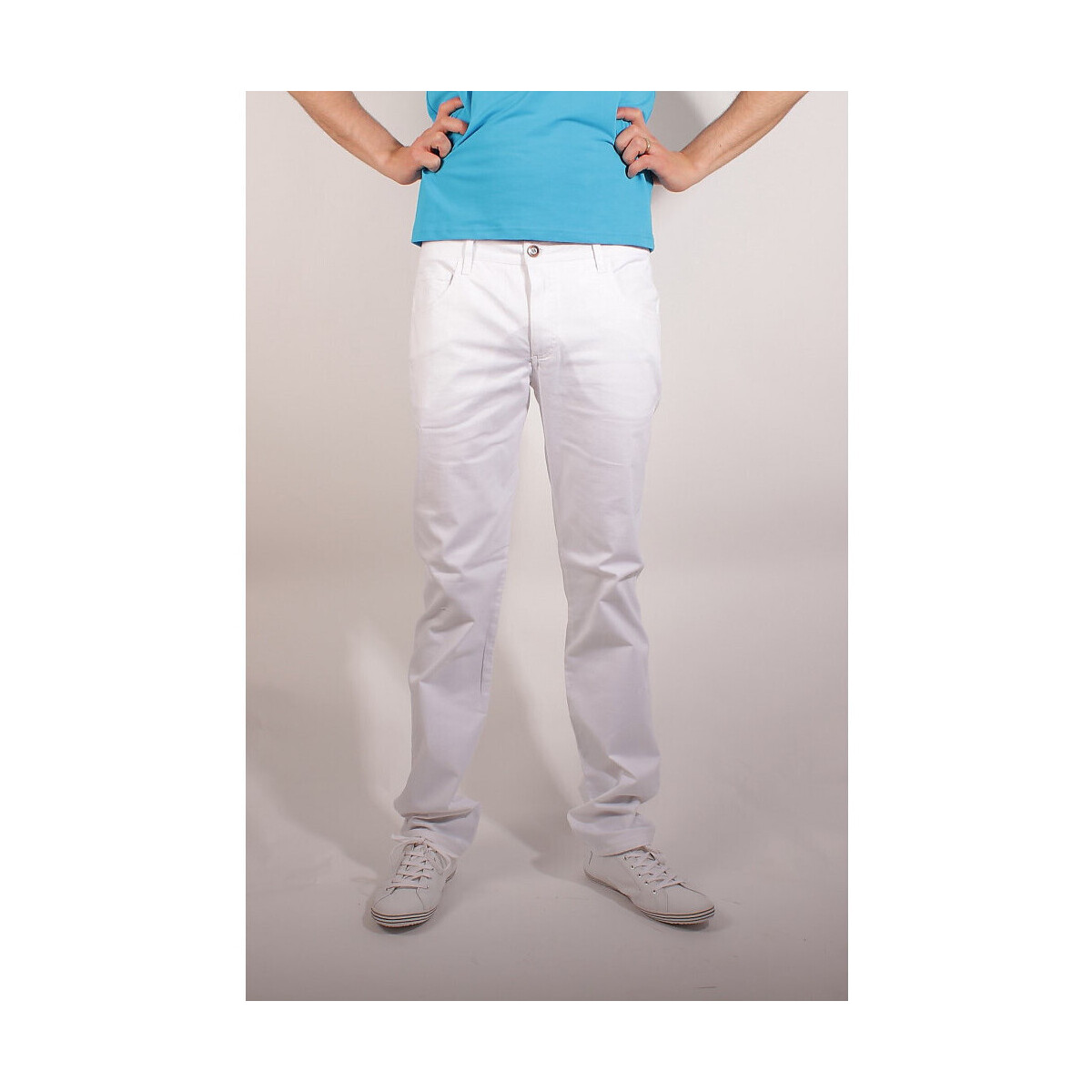 Vêtements Homme Pantalons Joe Retro Pantalon  Bosm Blanc Blanc