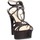 Chaussures Femme Sandales et Nu-pieds Pedro Rodriguez 3010 Sandale élégante Femme Noir Noir