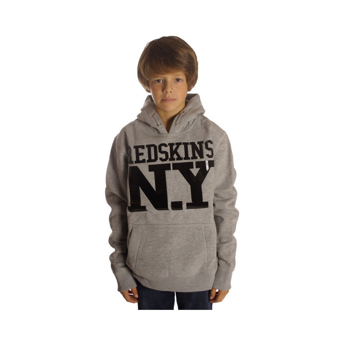 Vêtements Garçon Sweats Redskins Sweat GarÃ§on Enfant Delta Gris Gris